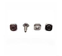 Advokingtap 1 kit de vis pour bornes de câblage de sèche-linge - Accessoires métalliques pour machine à laver et sèche-linge - Pièces de réparation argentées