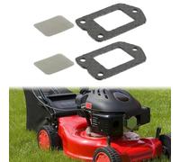 Advokingtap 2/4 pièces pour pare-étincelles et kit de joints pour tondeuse à gazon SRM225, pièces de rechange 14586240630 14586642031 pour GT-1100 GT-2000 GT-230 GT-231 (2 ensembles)