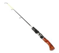 Advokingtap Canne à pêche portable en glace de mer avec siège de moulinet stable pour une présentation précise et une détection de hameçon, 54,5 x 31 cm (A)