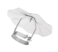 Advokingtap Chapeau de pluie pour toit de cheminée - Pour cheminée de 10 cm de diamètre ou tuyau de poêle