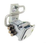 Advokingtap Charnière inférieure de porte avant gauche en métal argenté compatible avec CC 3C8831411C Pièce de rechange OEM pour réparation et entretien du véhicule