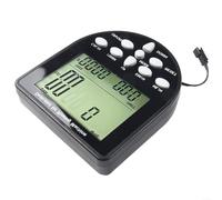 Advokingtap Compteur de rameur numérique avec écran LCD, distance, temps, calories, vitesse pour équipement de rameur d'eau