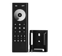 Advokingtap Contrôleur de bande lumineuse LED avec télécommande sans fil, portée de 30 m, compatible avec les bandes LED RGBCCT pour décoration d'intérieur et éclairage d'événement (noir)