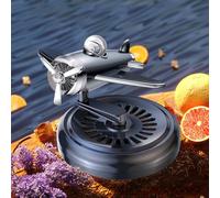 Advokingtap Diffuseur de désodorisant pour voiture - Style hélice de chasse - Décoration d'intérieur de voiture - Noir