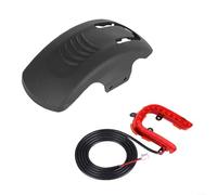 Advokingtap Ensemble de garde-boue arrière pour garde-boue Fender avec kit d'éclairage LED, accessoire de rechange pour scooter électrique Kuirin A1 (C)
