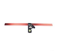 Advokingtap Équerre de combinaison multifonction en acier inoxydable pour le marquage et le traçage du bois (600 mm)