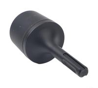 Advokingtap Foret en caoutchouc 40CR pour marteau perforateur - Tige pour étanchéité de précision - Pour pose de carrelage et béton - Outil vibrant - Noir