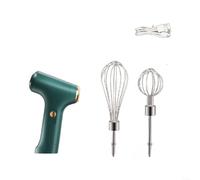 Advokingtap Fouet à main électrique, rechargeable par USB, batteur à œufs portable sans fil avec 2 fouets amovibles pour œufs, milkshake, crème, beurre, aliments pour bébés, convient pour la cuisine