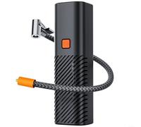 Advokingtap Gonfleur de pneu de voiture électrique portable 12 V DC haute pression avec affichage numérique arrêt automatique pour voitures, vélos, motos, ABS, métal, noir