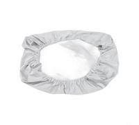 Advokingtap Housse de moniteur pour écrans de 21/27 pouces, manchon en nylon imperméable et anti-poussière, protection noir argenté pour la maison et le bureau (68,6 cm, argenté)