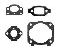 Advokingtap Kit de joints de cylindre de tronçonneuse 4 pièces 957109010 compatible avec modèles 109/110/111/115/110i/115i avec silencieux, bride carburateur, admission