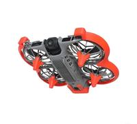 Advokingtap Kit de protection d'hélice PC compatible avec DJI NEO2, anneaux de protection anti-collision à couverture complète (orange)