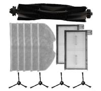 Advokingtap Kit de remplacement pour brosse principale et balai à franges compatible avec les modèles Eufy X8 Pro SES et X8 Pro (A)