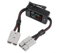 Advokingtap KWS-DC26 Analyseur de batterie pour moto électrique avec mesure bidirectionnelle et enregistrement des données, 8-80 V DC, 0-50 A DC analyse de puissance (pour Anderson-50A)