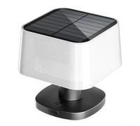 Advokingtap Lanterne solaire de camping LED 300 lm avec chargement USB et étanchéité IPX5 pour randonnée, randonnée et activités de jardin (lumière blanche)
