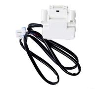 Advokingtap Lot de 1 verrou de porte de machine à laver DC34-00025G pour interrupteur de couvercle de lave-linge, réparation sans démarrage ou bruit de clic, blanc et noir, plastique