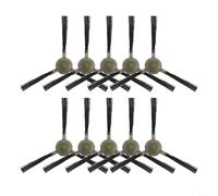 Advokingtap Lot de 10 brosses latérales de rechange pour aspirateur robot Lefant M330/M330 Pro, pièces de rechange en matériau ABS pour poils d'animaux de compagnie, tapis pour nettoyage des bords