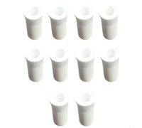 Advokingtap Lot de 10 buses de sablage en céramique avec orifice de 5 mm pour gaz de sablage de type soupape, pour traitement industriel, élimination de la rouille du métal, sculpture sur pierre et
