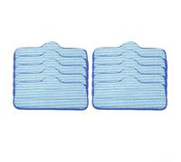 Advokingtap Lot de 10 chiffons de rechange en microfibre pour balai à vapeur Dupray - Réutilisables - Accessoires de rechange pour bois dur, pour surfaces de carrelage et tapis