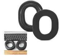 Advokingtap Lot de 2 coussinets de rechange pour écouteurs Razer BlackShark V3/V3X, en cuir synthétique souple avec isolation acoustique améliorée et ajustement confortable