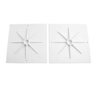 Advokingtap Lot de 2 housses de protection robustes de 25,4 cm pour piscine extérieure creusée Hayward SPX1082E SP082 SP1083 SP1084 SP1085 SP1086