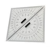 Advokingtap Lot de 2 triangles de navigation marine 300 mm IMPA 371008 - Règle de traçage pour cartes marines, navigation, pont de navire, outils de dessin