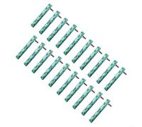 Advokingtap Lot de 20 potentiomètres linéaires droits à double glissière à résistance variable pour contrôle du volume du mélangeur