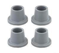 Advokingtap Lot de 4 pieds de rechange pour chaise de douche, siège de bain, tabourets de douche et banc de transfert, pieds à ventouse en caoutchouc antidérapant, insert en métal renforcé, diamètre