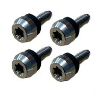 Advokingtap Lot de 4 vis de poids de golf compatibles avec les pilotes TaylorMade et bois de parcours, filetage M5, longueur 10 mm, réglage de précision 1 G