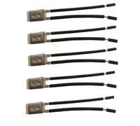 Advokingtap Lot de 5 interrupteurs thermostatiques à commande thermique, pour KSD9700 Series 17AM normalement fermé pour protection contre la surchauffe du moteur dans diverses applications (17AM029