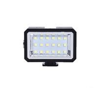 Advokingtap Lumière de photographie de plongée, lumière de remplissage LED pour Insta360 pour appareil photo X5 IPX8 étanche pour la photographie sous-marine pour les sessions