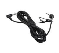 Advokingtap Microphone unidirectionnel 35 mm pour plafond de voiture avec câble de 2,7 m pour Clarion, Kenwood, Sony, Alpine, Pioneer, Android et lecteur CD, noir, idéal pour voiture