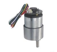 Advokingtap Moteur de réduction JGB37-520 DC, 12 V CC avec encodeur Hall intégré à couple élevé pour robots et automatisations industrielles (12 V33)