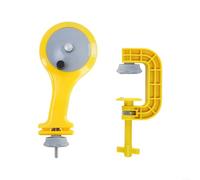 Advokingtap Organisateur de ligne de pêche à dégagement rapide pour moulinets de lancement d'appât, double canne et support de bureau, coussinets antidérapants