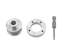Advokingtap Pièces de conversion de ponceuse à bande pour scie 12 V 2522-20, kit d'adaptateur en métal de 1,27 cm x 45,7 cm pour projets de menuiserie