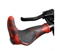 Advokingtap Poignée de guidon de vélo ergonomique avec verrou en caoutchouc et construction en alliage d'aluminium, compatible avec différents types de vélos, pour les trajets et le cyclisme longue