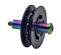 Advokingtap Poulie tendeur de chaîne 8 mm/10 mm et kit de boulons en alliage Ti pour vélo pliable Brompton (diamètre intérieur 10 mm)