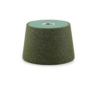 Advokingtap Pour meuleuse en carbure de silicium M10 pour meuleuse d'angle de type 100, coupe de 100 mm, maille 50/100/200 en option (A)