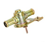 Advokingtap Robinet de chauffage à câble - Type en ligne - Corps anodisé - 16 mm - À tirer sur bouton poussoir - Fermé - Pour voitures Hot Rod - Machines sans câble