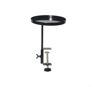 Advokingtap Support de rangement réglable en fer pour rebord de fenêtre et plantes en pot - Support pour mangeoire à oiseaux - Décoration de jardin extérieure - Noir (S)