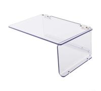 Advokingtap Verrou électronique extérieur pluie pour couverture, étui de protection en acrylique pour carte à puce et serrures de porte mécaniques, 150 x 110 x 63 mm (gauche)