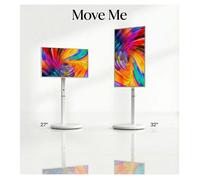 ADVUE Écran Tactile Intelligent 27"" Mobile Rotatif Full HD Android Google Certifié - Visio Fitness Streaming