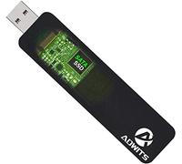 ADWITS Adaptateur SuperSpeed USB 3.0 [UASP] vers SATA NGFF M.2 2230/2242/2260/2280 Key B / B & M SSD, boîtier sans fil externe pour SSD M.2 basé sur SATA - Noir