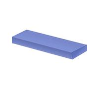 ADWITS Lot de 80 Coussinets en Silicone conducteur Thermique 20x67x2,0mm avec conductivité Thermique 6,0 W/(m⋅K), Doux et Simple à appliquer pour Le Refroidissement du chipset SSD CPU GPU LED - Bleu