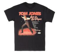 ADX33GVBNU Tom Jones - Live in Las Vegas t-Shirt Black XL