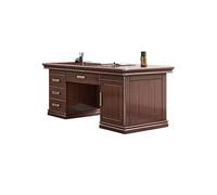 ADYHBFGT Table d'écriture chinoise en bois massif moderne et minimaliste avec tiroirs, bureau d'ordinateur avec tiroirs pour bureau à domicile (160 x 80 x 76 cm)