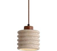 ADYOLTB Au-dessus de l'évier simple marbre décoration de la maison plafond suspension lampe pierre naturelle pendentif lumière ferme moderne vintage petit lustre pour salle à manger chambre entrée caf