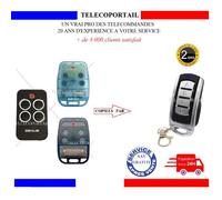 ADYX GENIUS BRAVO - TELECOMMANDE COPIEUSE COULEUR METAL ADYX GENIUS BRAVO TE4433H BLEUE, NOIRE - BIP PORTAIL