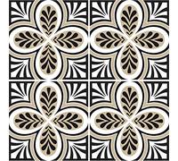 Adzif.biz Le sticker de decoration - Carreau Sol Autocollants - Sticker Carrelage Adhesif - Salle de Bain et Cuisine - Modèle : CLOVER - 30x30 cm - Vendu à l’unité