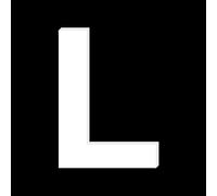 Adzif.biz Le sticker de decoration - Lettre Décorative Plexigglas Blanc. Lettrage Adhésif Plastique Plexigglas. Lettre Autocollante pour Prénom, Décoration Mariage, Enseigne